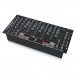 Behringer Pro VMX1000USB Professional 7-Channel Rack-Mount DJ Mixer output close up
