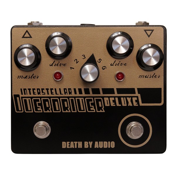 Death By Audio Interstellar Overdriver Deluxe Overdrive & Fuzz
