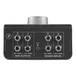 Mackie Big Knob Passive Monitor Controller rear connectors