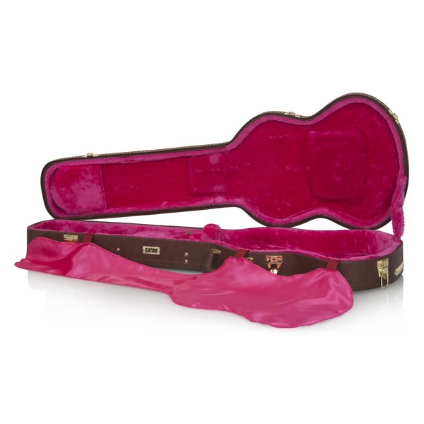 Gator GW-SG-BROWN Deluxe Electric Guitar Case, Interior