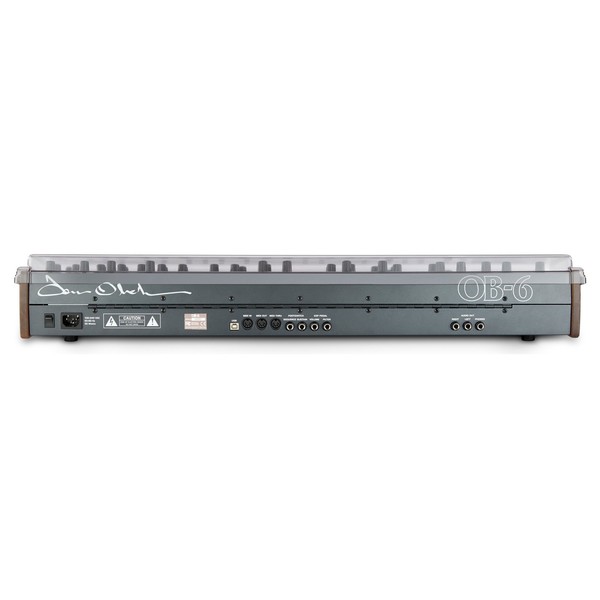 Decksaver Dave Smith Instruments OB-6 Cover - Rear