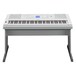 Yamaha DGX 660 Digital Piano with Stand, White