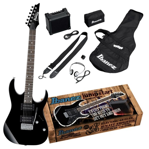 Ibanez IJRG200 Jumpstart Pack 2018, Black