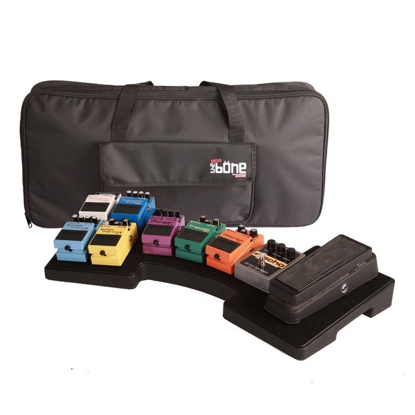 Gator G-MEGA-BONE Pedal Board With Carry Bag & Power Supply 5