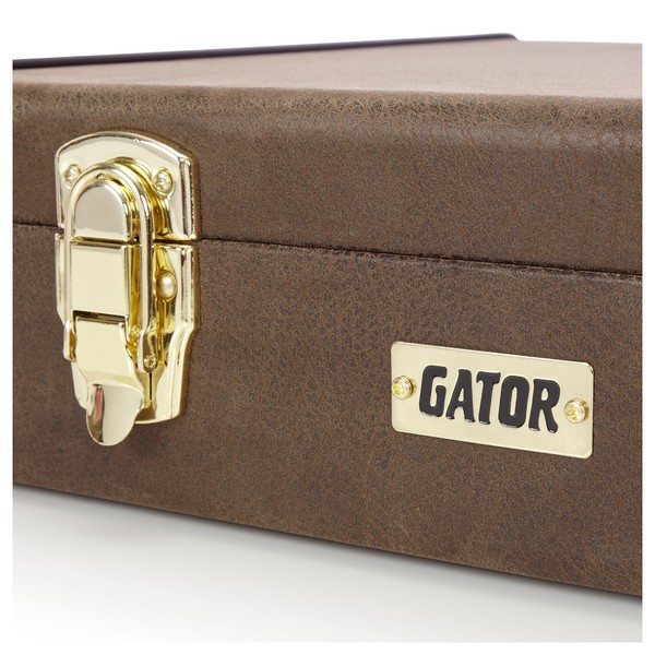 Gator GW-ELECT-VIN Deluxe Electric Guitar Case, Latch