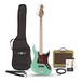 LA II Bass Guitar + Tweed 15W Amp Pack, Seafoam Green