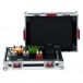 Gator G-TOUR PEDALBOARD-SM Small Pedal Board With Case - Front Open (Pedals Not Included)