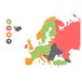 UHF Channel 65 & Channel 66 Wireless Frequency License Map