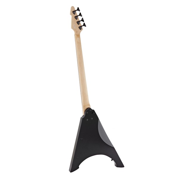 Harlem V Bass Guitar by Gear4music, Trans Black at Gear4music