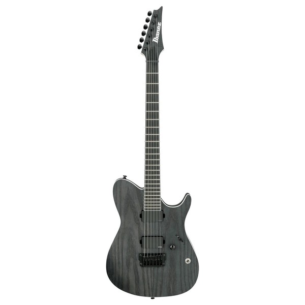 Ibanez FRIX6FEAH Iron Label 2018, Charcoal Stained Flat front view