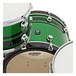 Natal Café Racer 18'' 3pc Shell Pack, Green w/ Black Sparkle Split