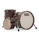 Natal Café Racer 18'' 3pc Shell Pack, Ebony Pinstripe Veneer