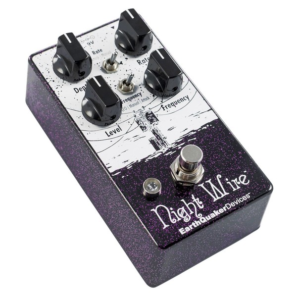EarthQuaker Devices Night Wire V2 Harmonic Tremolo front angle view