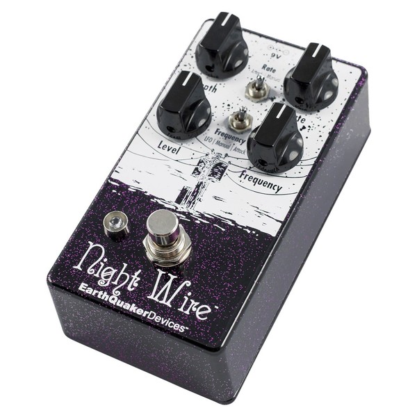 EarthQuaker Devices Night Wire V2 Harmonic Tremolo front angle view