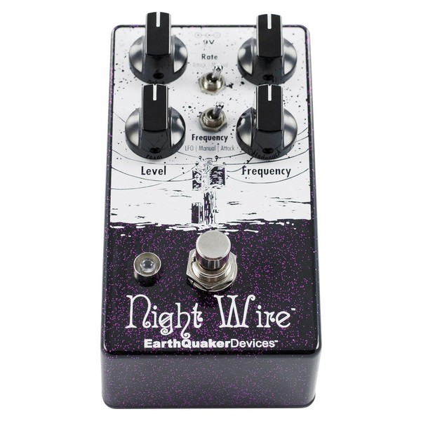 EarthQuaker Devices Night Wire V2 Harmonic Tremolo controls angle away