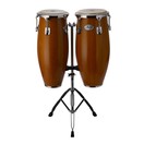 Natal Natural Wood Congas 10'' & 11'' Matte Honey