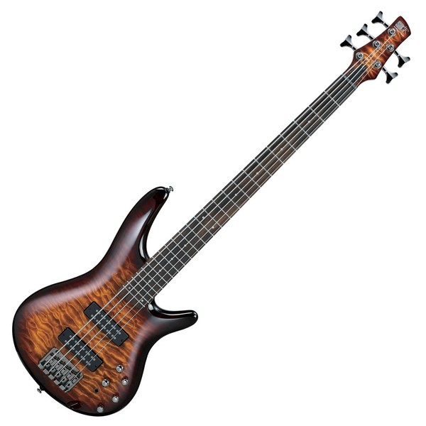 Ibanez SR405EQM 5 String Bass 2018, Dragon Eye Burst