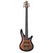 Ibanez SR405EQM 5 String Bass 2018, Dragon Eye Burst front view