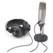 Samson CO1U USB Recording and Podcasting Pack - Mic and Headphones 