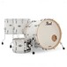 Pearl Masters MCT 22'' 4pc Shell Pack, White Marine Pearl