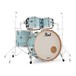 Pearl Masters MCT 22'' Am Fusion 4pc Shell Pack, Ice Blue Oyster