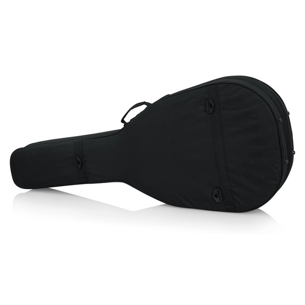 Gator GL-JUMBO Rigid EPS Jumbo Acoustic Guitar Case, Rear