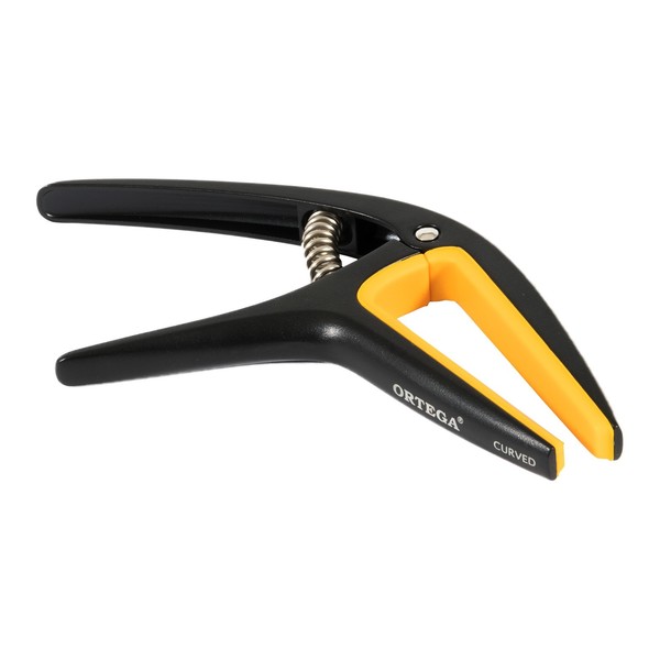 Ortega TWCAPO-SBK Twincapo, Flat & Curved Fretboards