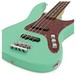 Louisiana Bass Guitar by Gear4music, Seafoam Green