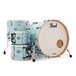 Pearl Masters MCT 22'' Am Fusion 4pc Shell Pack, Ice Blue Oyster