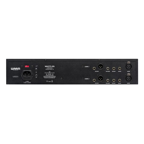 Warm Audio WA273-EQ 2-Channel Microphone Preamp with EQ - Rear