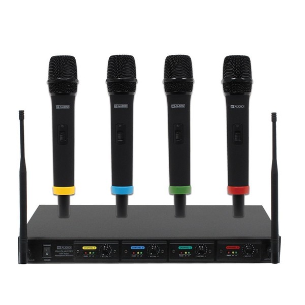 W Audio RM Quartet Handheld Radio Microphone System 1