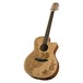 Luna Henna Oasis Electro Acoustic Guitar, Spruce Slant