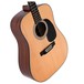 Sigma DM-1ST+ Acoustic Guitar, Natural Body View