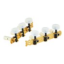 Ortega Tuning Machine Set, Gold/White Lyra Design