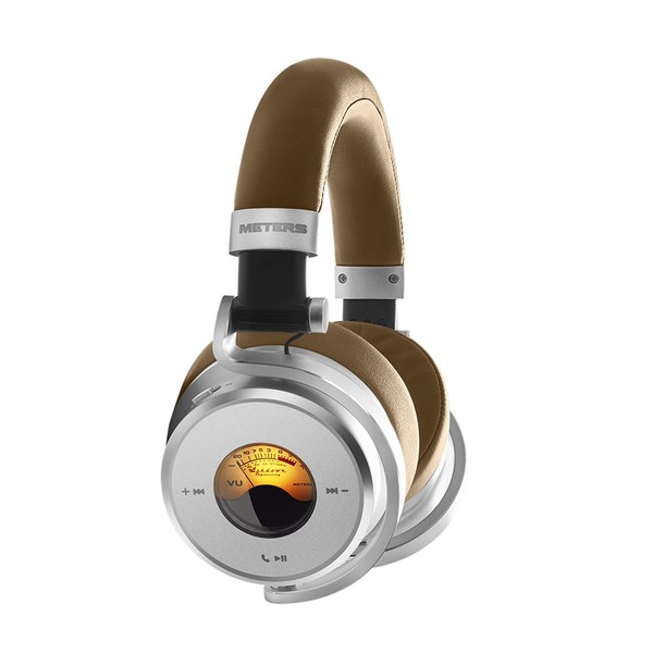 Meter OV-1-B Bluetooth Over Ear Headphones, Tan - Left Side