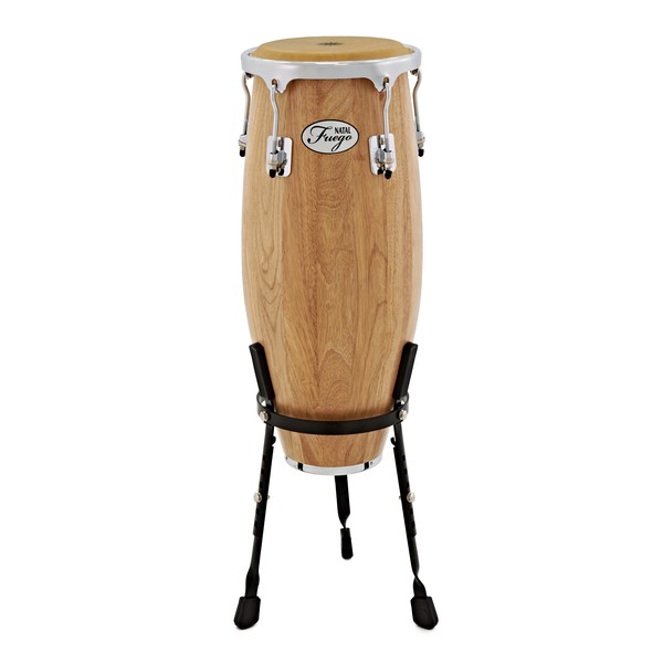 Natal Natural Wood Congas 10'' & 11'' Matte Natural