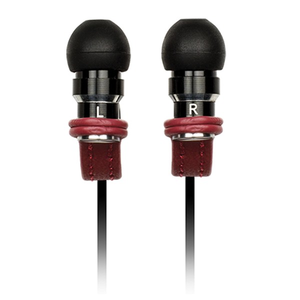 Meter M-Ears In-Ear Monitors, Red - Front