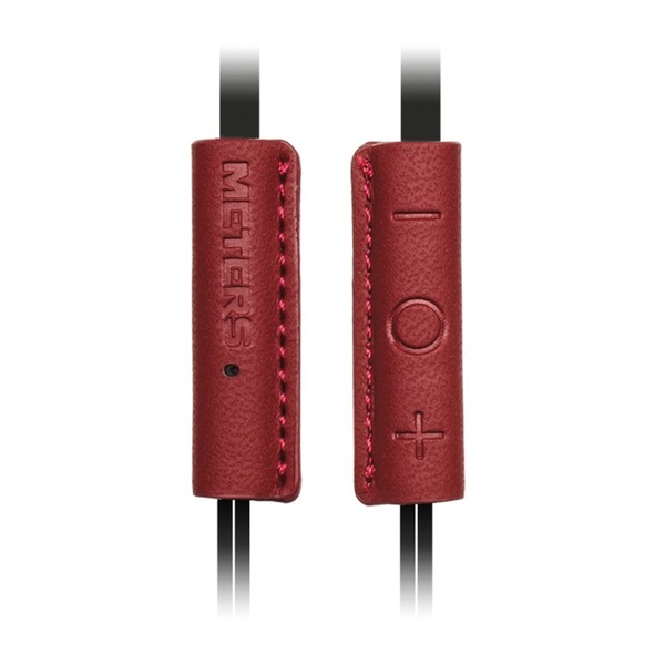 Meter M-Ears In-Ear Monitors, Red - Controls