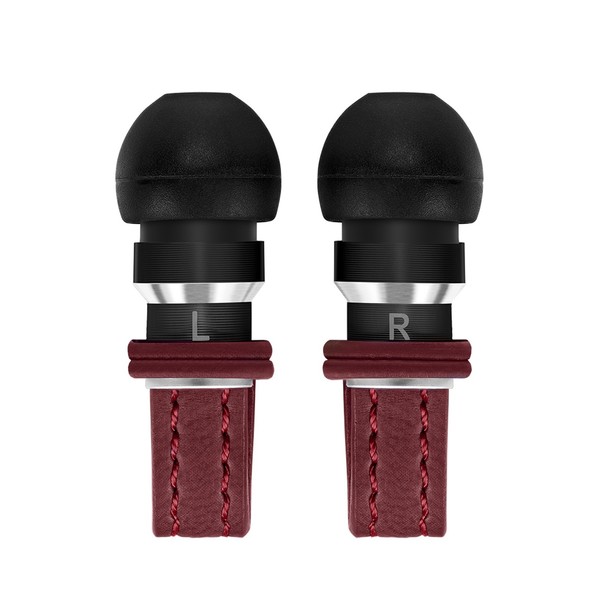 Meter M-Ears-BT Bluetooth In-Ear Monitors, Red - Top