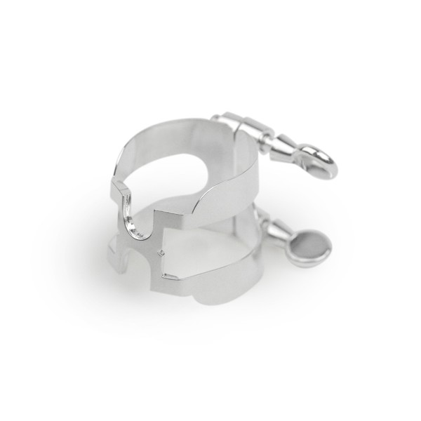 Rico by D'Addario H-Ligature for Alto Sax, Silver-Plated, Ligature