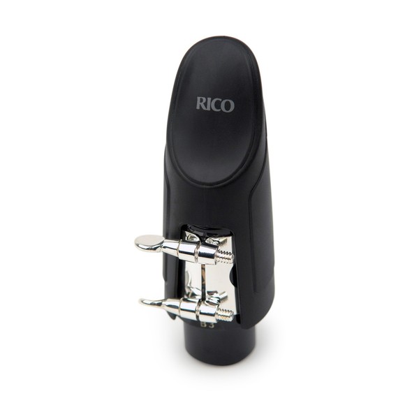 Rico by D'Addario H-Ligature for Alto Sax, Silver-Plated, Cap
