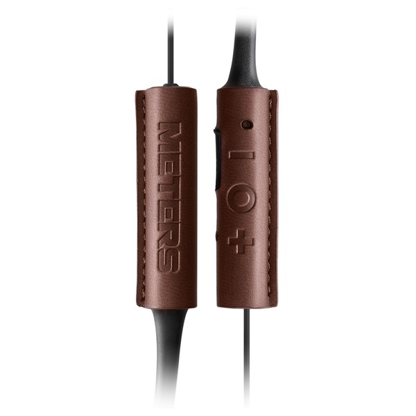 Meter M-Ears-BT Bluetooth In-Ear Monitors, Tan - Controls