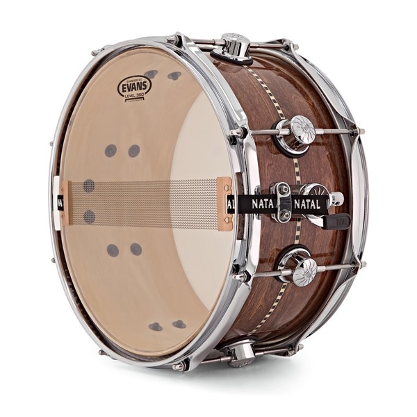 Natal Cafe Racer 13'' x 6.5'' Inlay Snare, Gloss