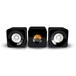 Meter M-Cubed Desktop Bluetooth Speakers, Black - Main