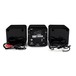 Meter M-Cubed Desktop Bluetooth Speakers, Black - Rear