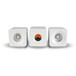 Meter M-Cubed Desktop Bluetooth Speakers, White - Main