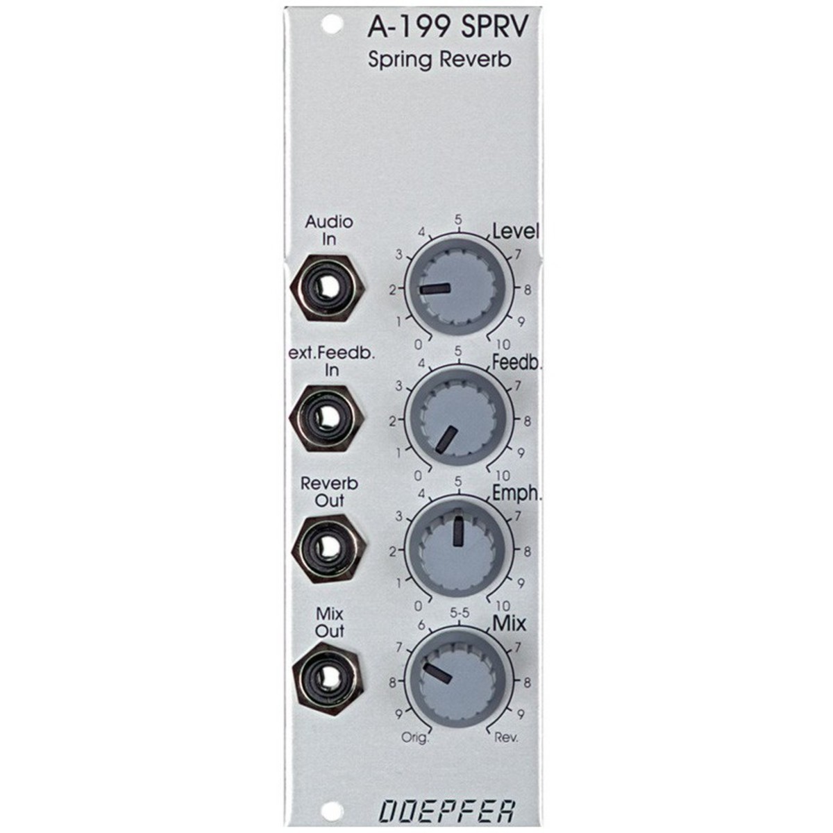 Doepfer A-199 Spring Reverb (8HP) - Nearly New | Gear4music