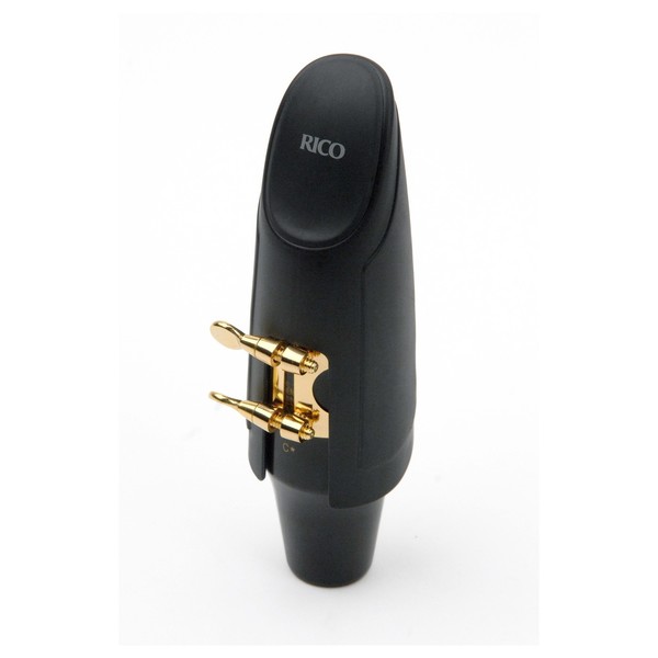 Rico by D'Addario H-Ligature for Baritone Sax, Gold-Plated, Cap