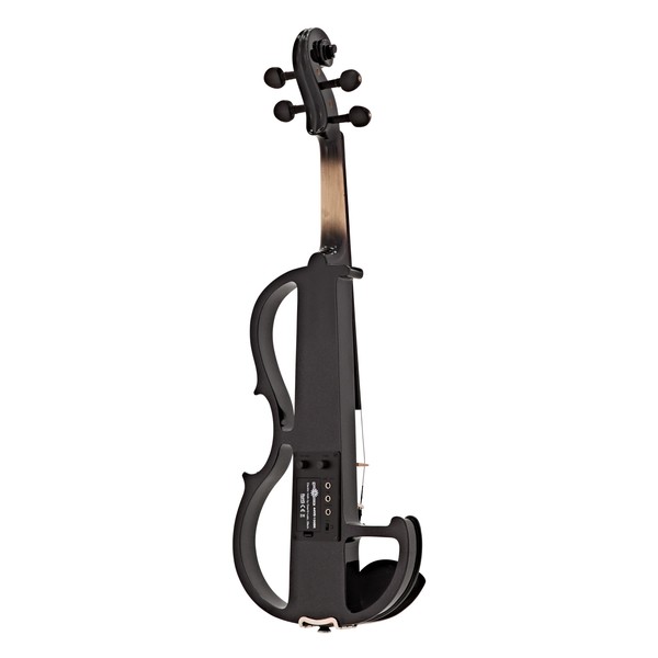 4/4 Size Electric Violin by Gear4music, Black