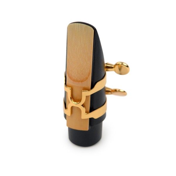 Rico by D'Addario H-Ligature for Soprano Sax, Gold-Plated, Reed